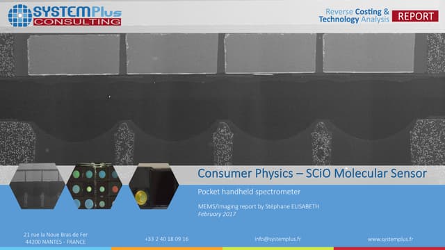 SCiO Molecular Sensor from Consumer Physics: Mobile Spectrometer Dongle - tea...