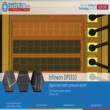 Infineon DPS310 Capacitive Pressure Sensor