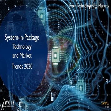 System-in-Package Technology and Market Trends 2020 report by Yole Développement