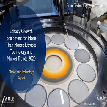 Epitaxy Growth Equipment for More Than Moore Devices Technology and Market Tr...