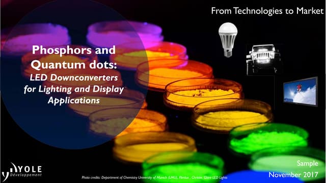 Phosphors and Quantum Dots 2017: LE...