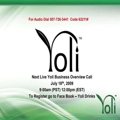 Yoli Comp Plan | PPT