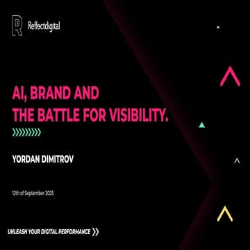 Yordan Dimitrov - AI, Brand, and the Battle for Visibility - Belgrade SEO Con...