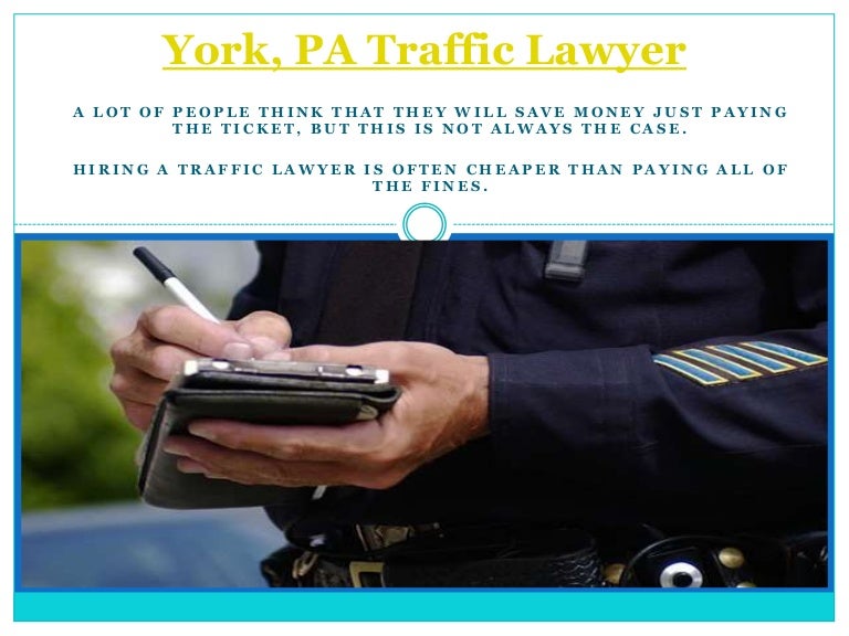 York, pa traffic lawyer