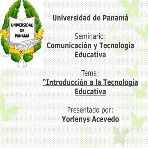 Comunicación y Tecnología Educativa/Introducción a la Tecnología Educativa