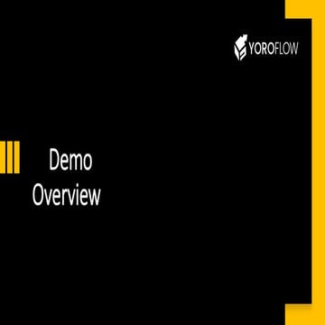Yoroflow Product Overview | All-in-One Workplace Automation Platform