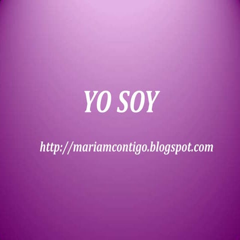 YO SOY