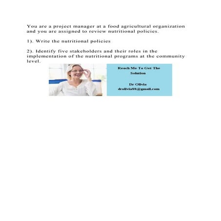 You are a project manager at a food agricultural organization and yo.docx