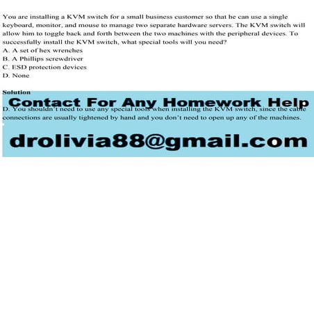 You are installing a KVM switch for a small business customer so tha.pdf