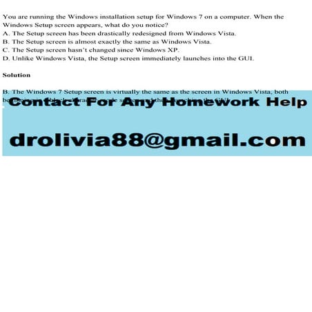 You are running the Windows installation setup for Windows 7 on a co.pdf