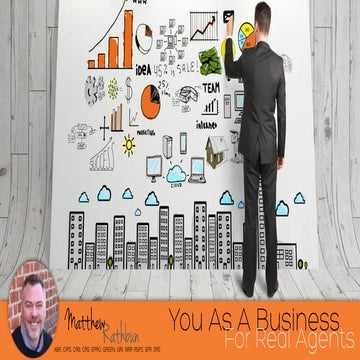 You As A Business - Real Estate Agent Edition | PDF