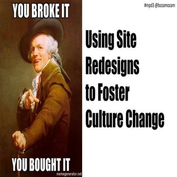 You Broke It, You Bought It