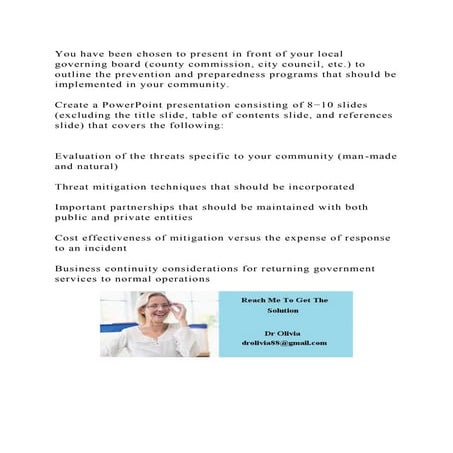 You have been chosen to present in front of your local governing boa.docx