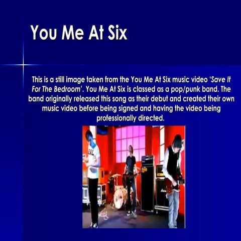 You Me At Six   Save It For The Bedroom Analysis