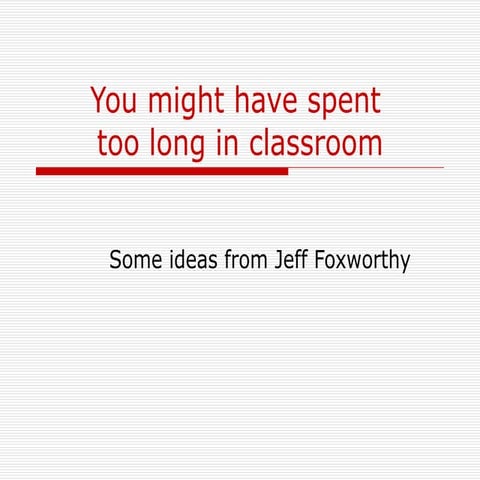 You Might Have Spent