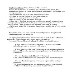 Younatureandthefuture