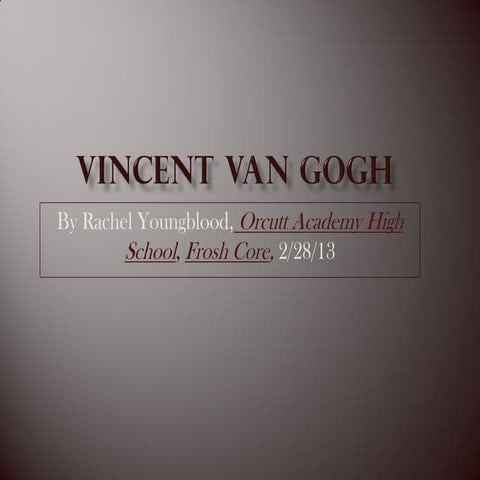 Vincent Van Gough