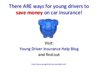 Young Driver Insurance