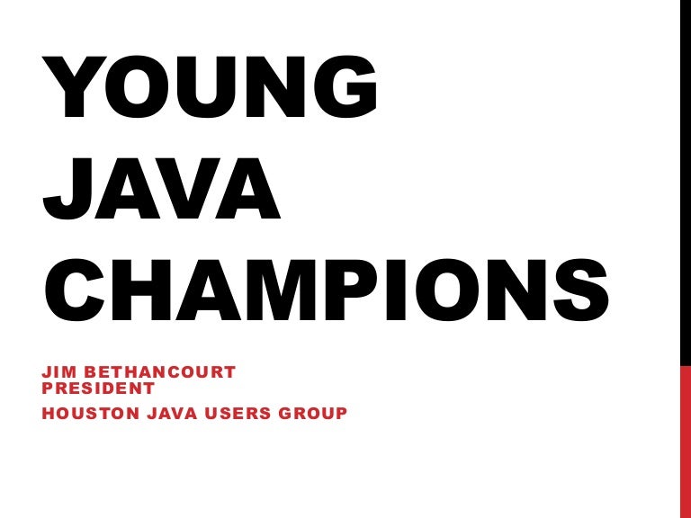 Young Java Champions