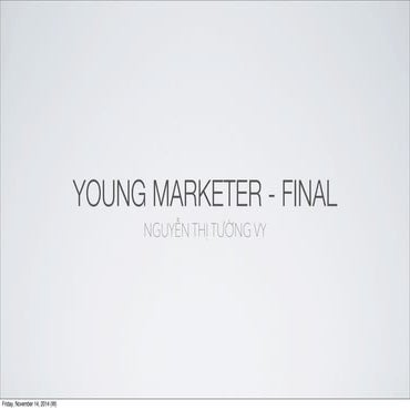 Young marketers 3   the final round +vy nguyen 