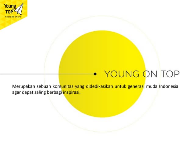 Young on top untuk indonesia | Program berbagi buku 2015
