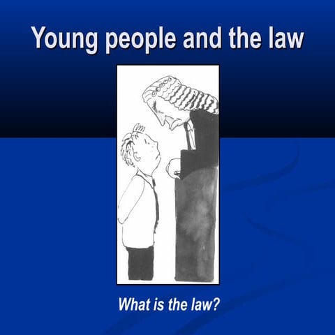 Young people and the law | PPT