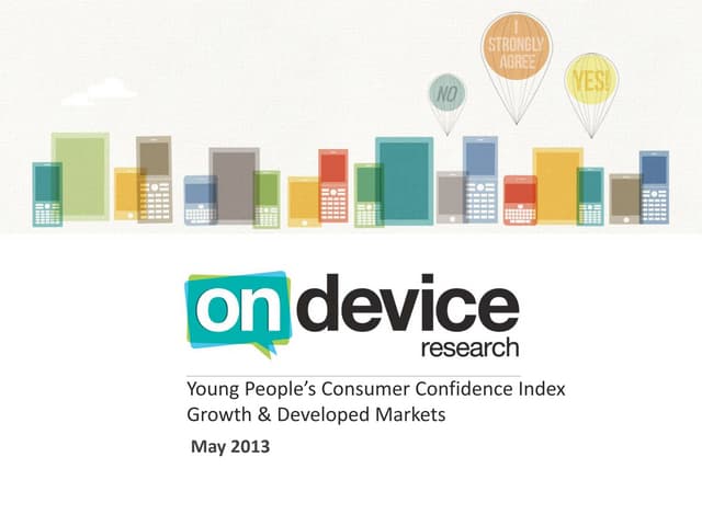 Young People’s Consumer Confidence Index 