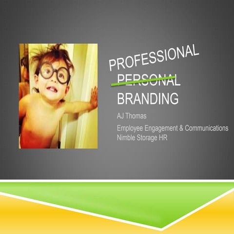 Professional vs. Personal Branding