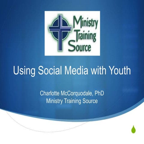 Youngstown session 3 social media with youth
