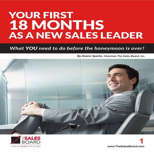 Creating Success as a New Sales Manager | DOCX
