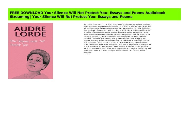 41+ Silence Audre Lorde Poems Background