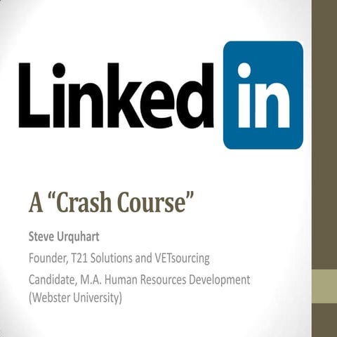 Your 10 minute guide to linked in