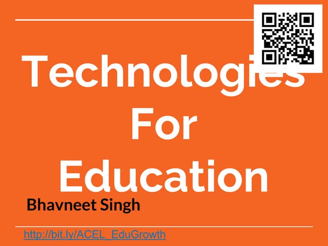 Your big ed tech idea 