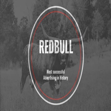 Red Bull and its communication strategy