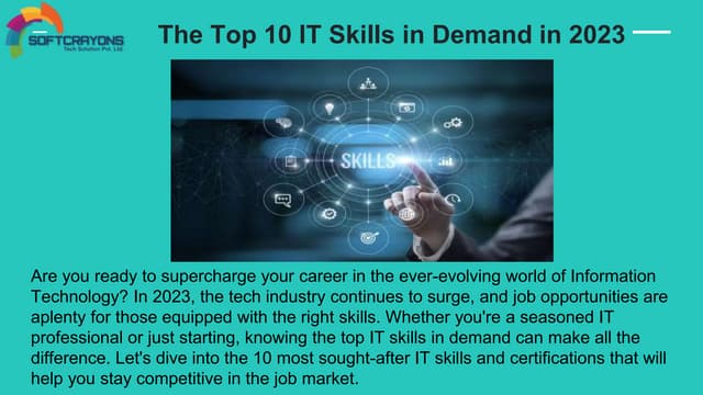The Top 10 IT Skills in Demand in 2023 | PPT
