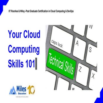 Your cloud computing skills 101