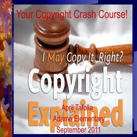 Your copyright crash course!
