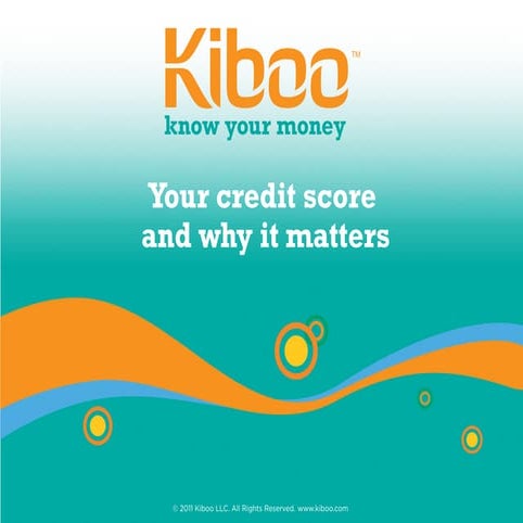 Your Credit Score and Why it Matters