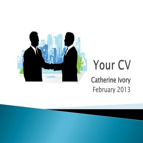Your cv springboard february 2013