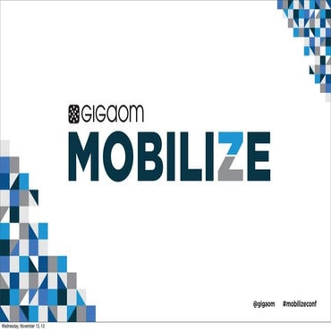 Your Device Knows What You’re Thinking Before You Do - from Mobilize 2013