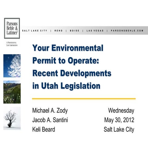 Your_Environmental_Permit_to_Operate_Recent_Developments_in_Utah_Legislation