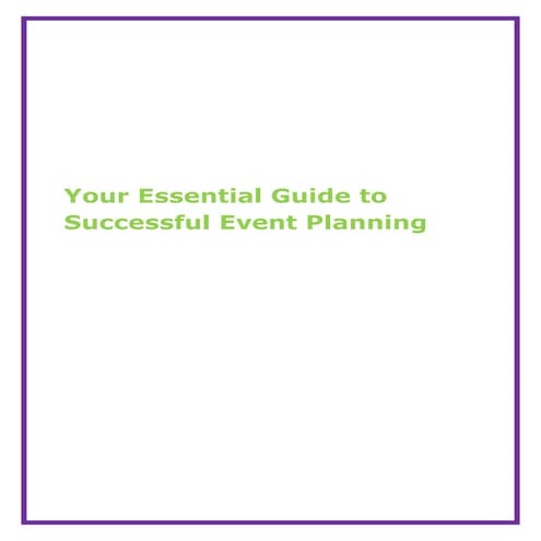 Your Essential Guide to Successful Event Planning