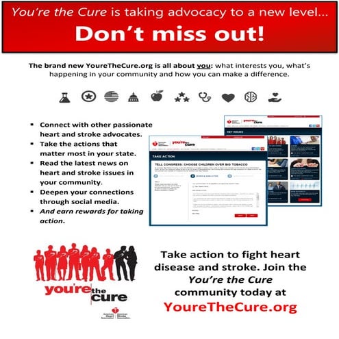 You're the cure info sheet
