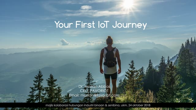 Your First IoT Journey 
