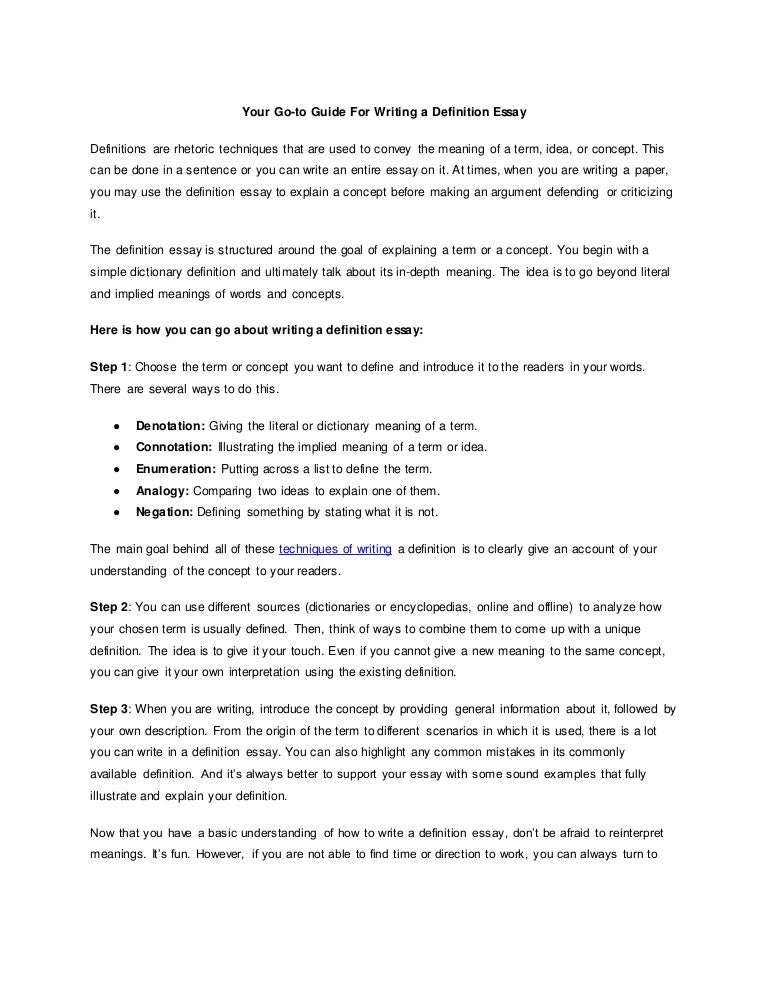 Expository essay picture