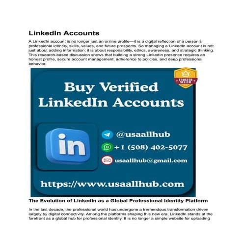 Your Go-To Solution for Purchasing LinkedIn Accounts Safely.pdf