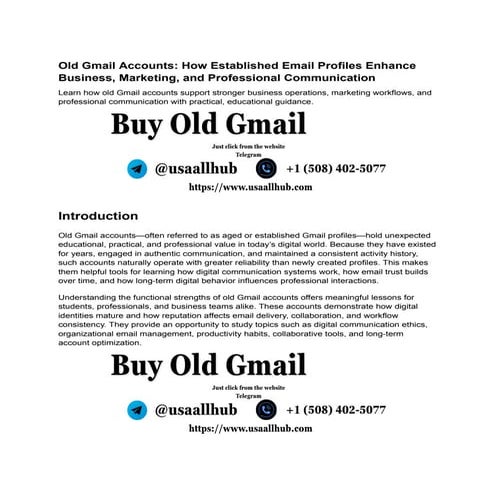 Your Guide to Buying Old Gmail Accounts For Business and Marketing.pdf