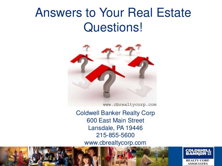 Most Common Real Estate Questions