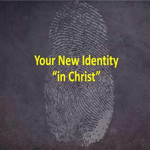 Your new identity