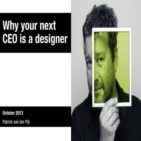 Your Next CEO is a Designer